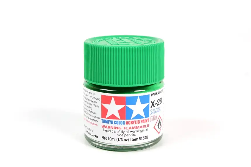Tamiya X-28 Park Green (10Ml) - modelbouw Tijdelijk Beschikbaar
