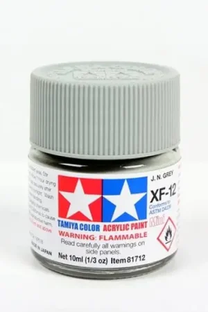 Hoge Kwaliteit Tamiya Xf-12 J.N. Grey (10Ml) - modelbouw
