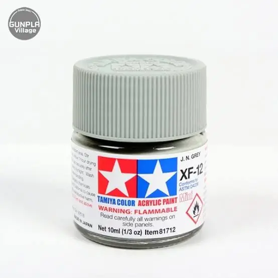 Hoge Kwaliteit Tamiya Xf-12 J.N. Grey (10Ml) - modelbouw