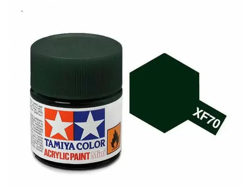 Tamiya Xf-70 Dark Green 2 (10Ml) - modelbouw Laatste Versie