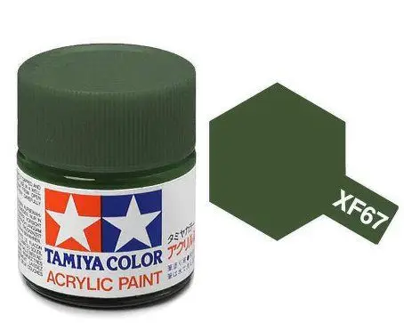 Lage Kosten Tamiya Xf-67 Nato Green (10Ml) - modelbouw