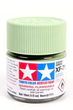 Snelle Levering Tamiya XF-71 COCKPIT GREEN (10ML) - modelbouw