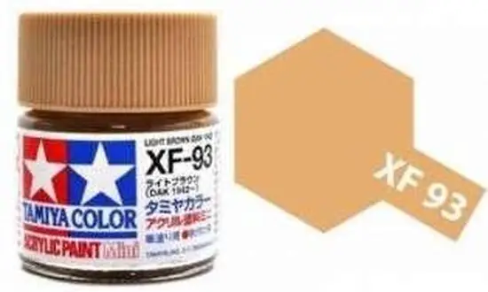 Tamiya Xf-93 Light Brown (10Ml) - modelbouw Koop Vandaag
