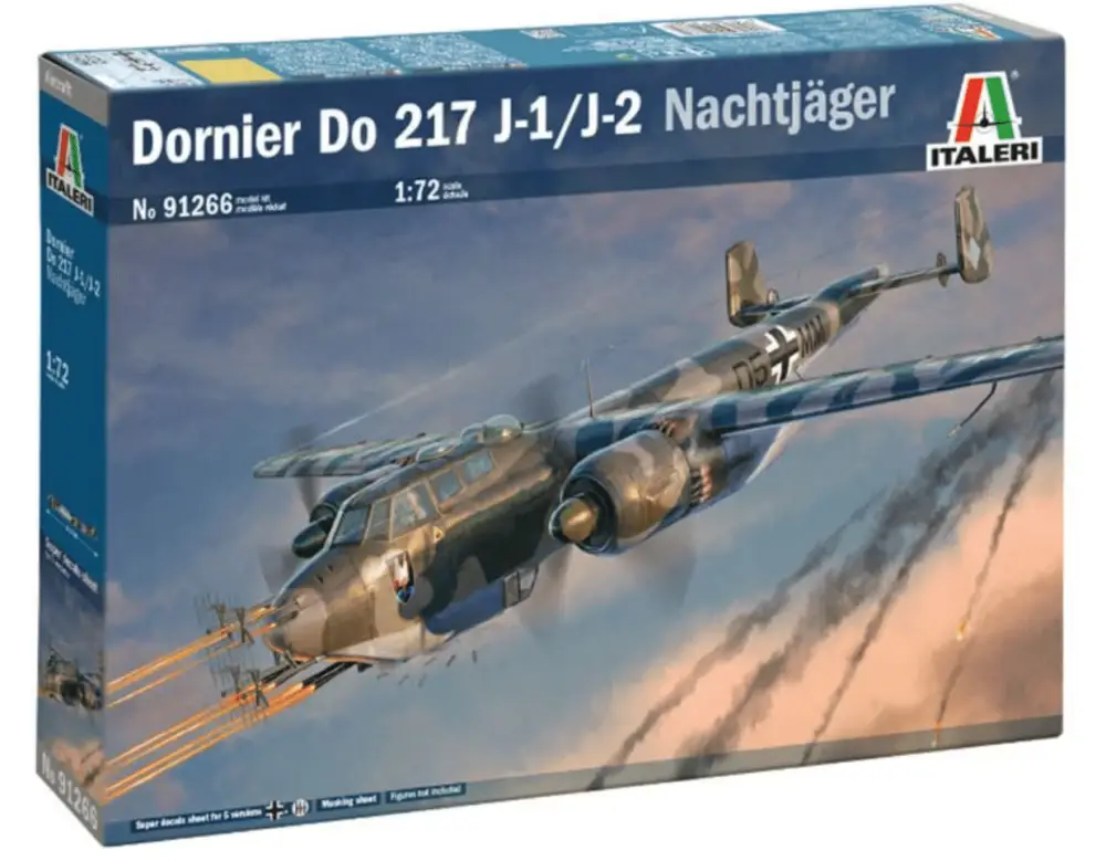 Italeri 1:72 Dornier Do 217 J1/J2 Nachtjager - modelbouw Premium
