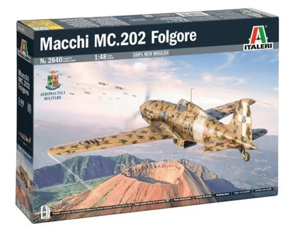 Italeri 1:48 MC.202 Folgore - modelbouw Beperkt Aanbod