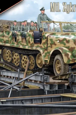 Das Werk 1:35 Sd.Kfz.7 - Mtl. Zgkrwg. 8T With Crew - modelbouw Premium