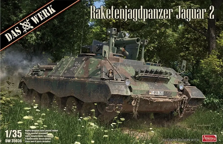 Das werk 1:35 RAKETENJAGDPANZER JAGUAR 2 - modelbouw Actieprijs