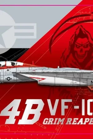 Populair Great Wall Hobby 1:72 F-14B Vf-101 Grim Reapers #GWHS7204