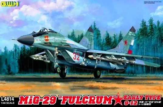 Great Wall Hobby 1:48 Mig-29 9-12 Early Type Fulcrum #GWHL4814 Bestel Nu