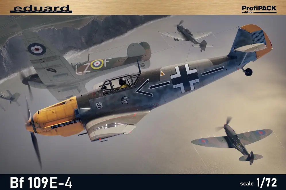 Meest Verkocht Eduard 1:48 Bf 109E-4 - modelbouw