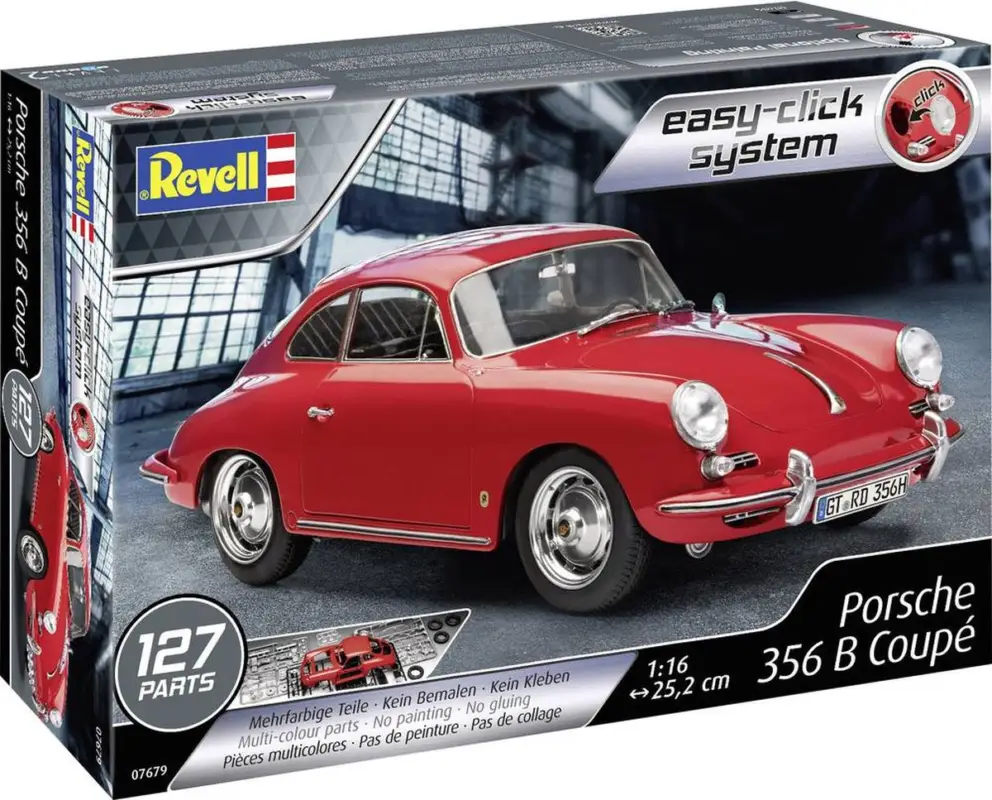 Favoriet Revell 1:16 Porsche 356 Coupe - modelbouw