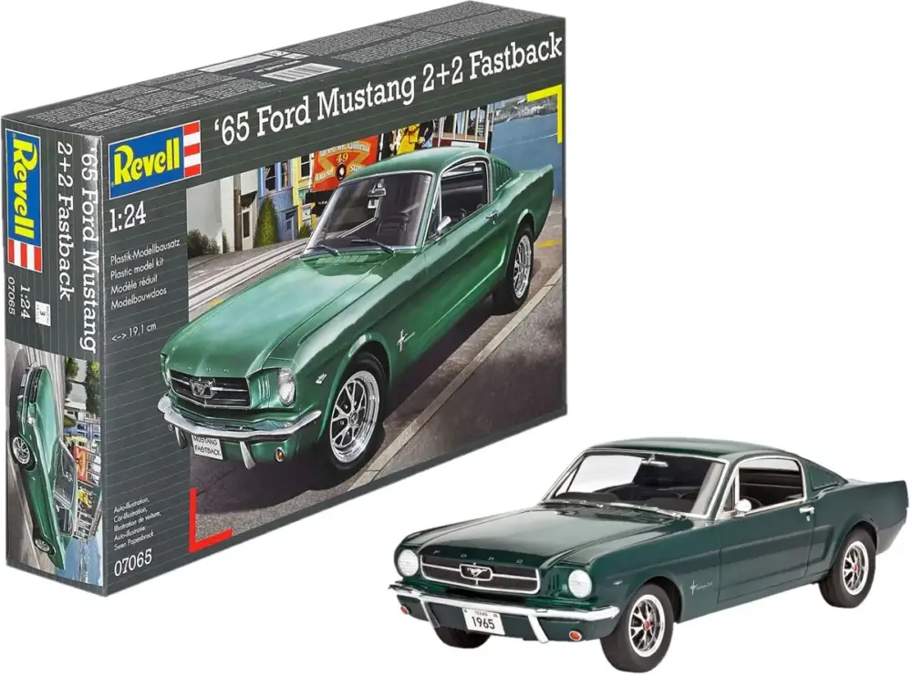 Revell 1:24 Ford Mustang 2+2 Fastback 1965 - modelbouw Alleen Vandaag