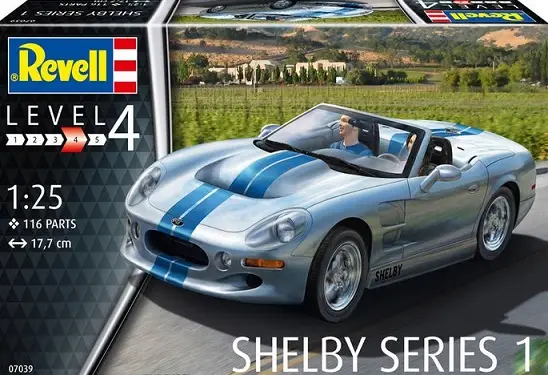 Favoriet Revell 1:25 Shelby Series I - modelbouw
