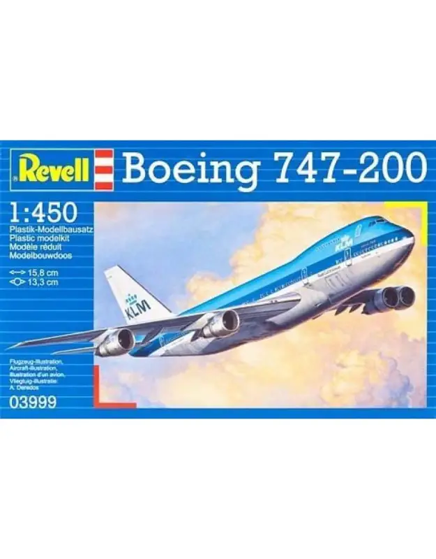 Actieprijs Revell 1:450 BOEING 747-200 #03999