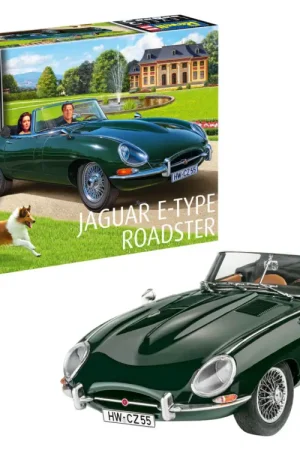 Express Levering Revell 1:24 Jaguar E-Type RoadsterRevell 1:24 Jaguar E-Type Roadster - Model-kits.nl