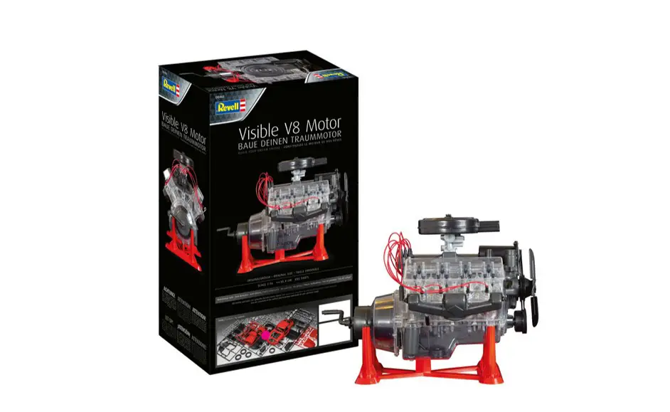 Uitverkoop Revell 1:4 Visible V-8 Engine - modelbouw