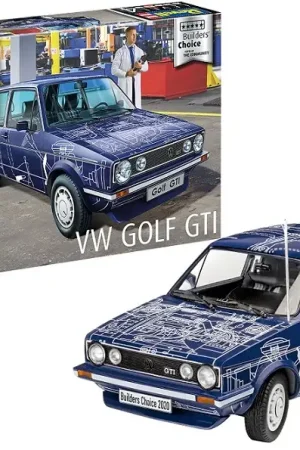 Betaalbaar Revell 1:24 Vw Golf Gti - Builders Choice - modelbouw