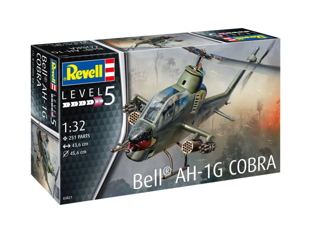Revell 1:32 Ah-1G Cobra #REV03821 bouwdoos Express Levering