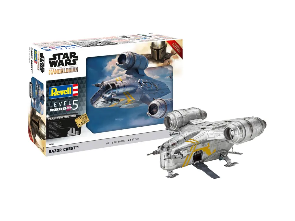 Revell 1:72 The Mandalorian: The Razor Crest Platinum Edition Aanbieding