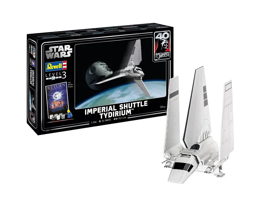 Alleen Vandaag Revell 1:106 Giftset Imperial Shuttle Tydirium - modelbouw