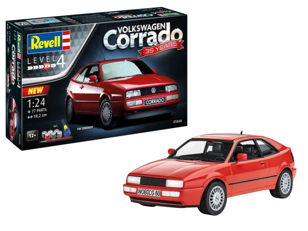Express Levering Revell 1:24 Geschenkset 35 Years Vw Corrado #REV05666