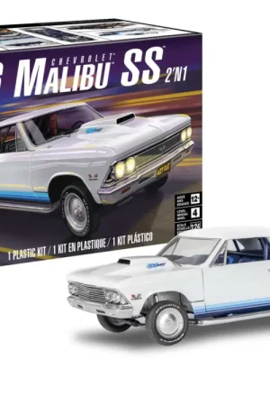 Direct Verzonden Revell 1:24 Chevy Malibu Ss 1966 2In1 - modelbouw