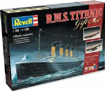 Direct Verzonden Revell 1:700 + 1:1200 Gift-Set R.M.S. Titanic #REV05727