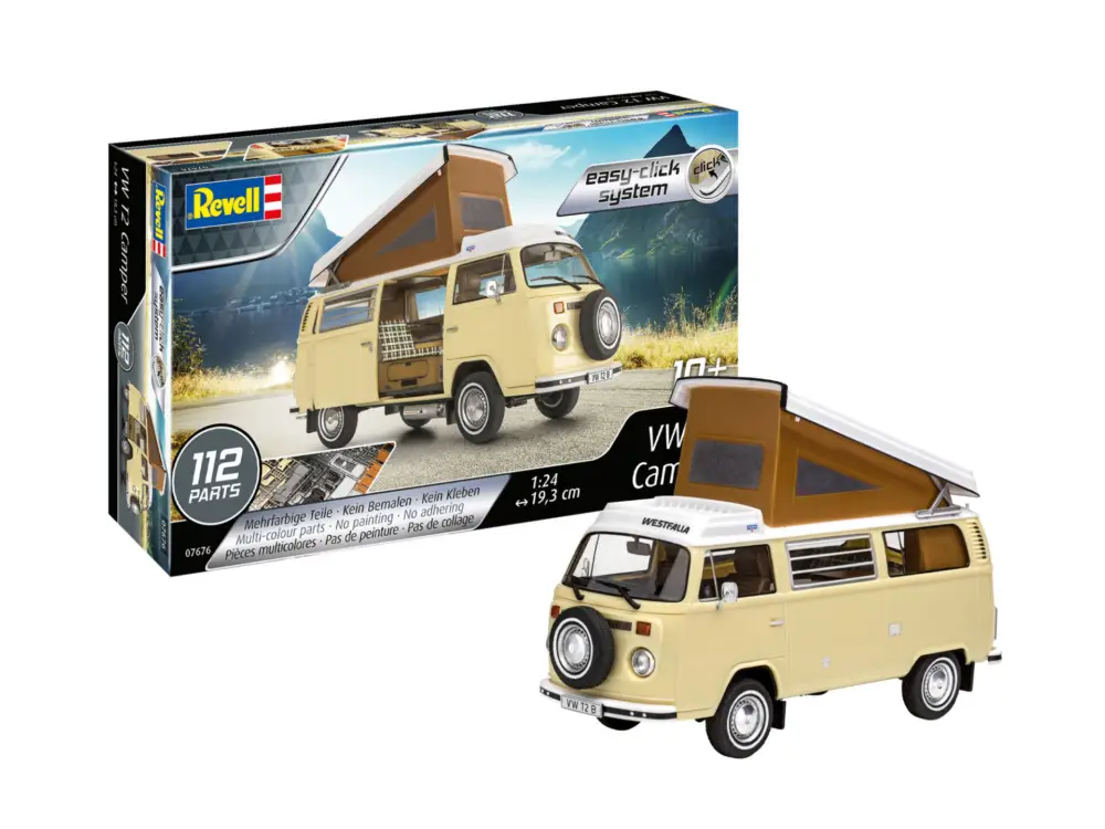 Revell 1:24 Volkswagen T2 Camper - modelbouw Express Levering