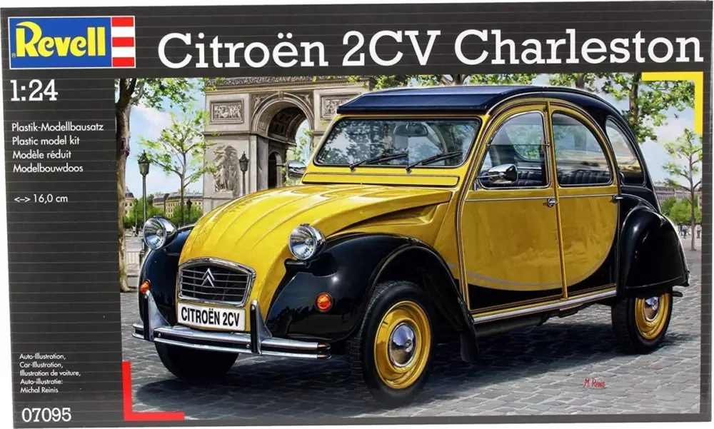 Dagaanbieding Revell 1:24 Citroen 2Cv - modelbouw