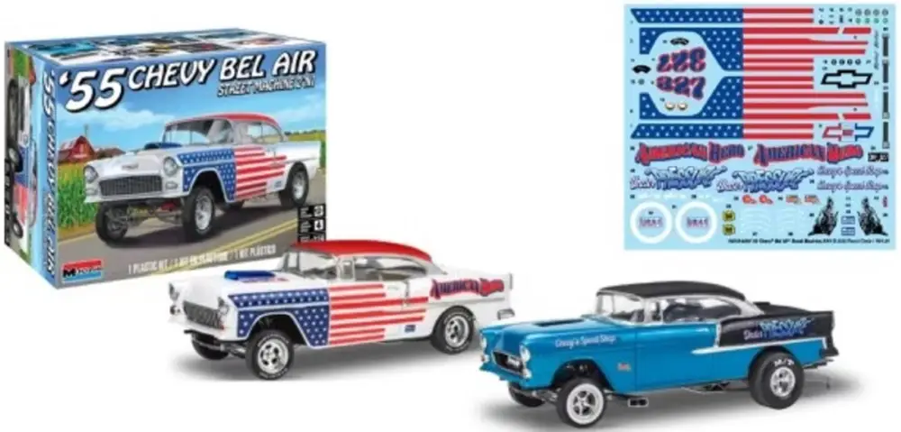 Voordeelprijs Revell 1:24 Chevrolet Bel Air Street Machine 1955 #14519