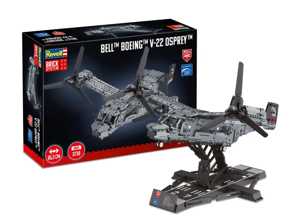 Laatste Kans Revell 1:25 Bell Boeing V-22 Osprey Brick System - bouwsteentjes