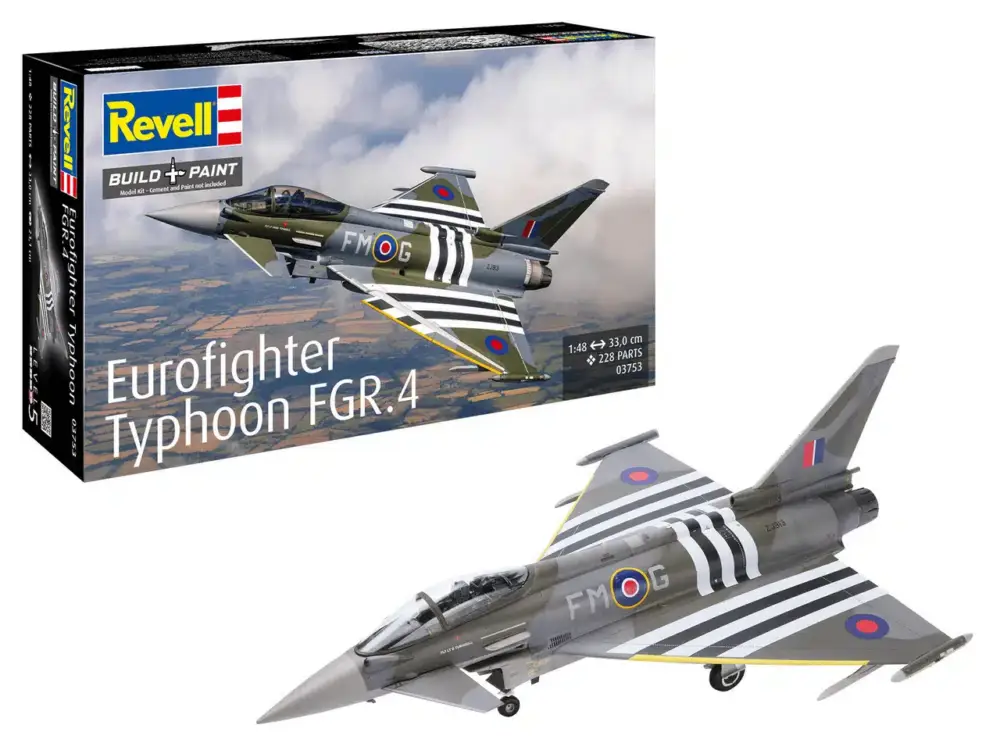 Betaalbaar Revell 1:48 EUROFIGHTER TYPHOON FGR.4 - modelbouw