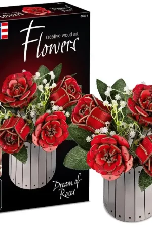 Revell CREATIVE WOOD ART DREAM OF ROSE - modelbouw Gereduceerde Prijs