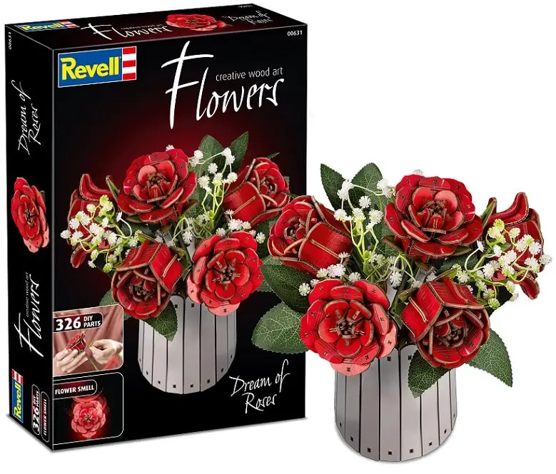 Revell CREATIVE WOOD ART DREAM OF ROSE - modelbouw Gereduceerde Prijs