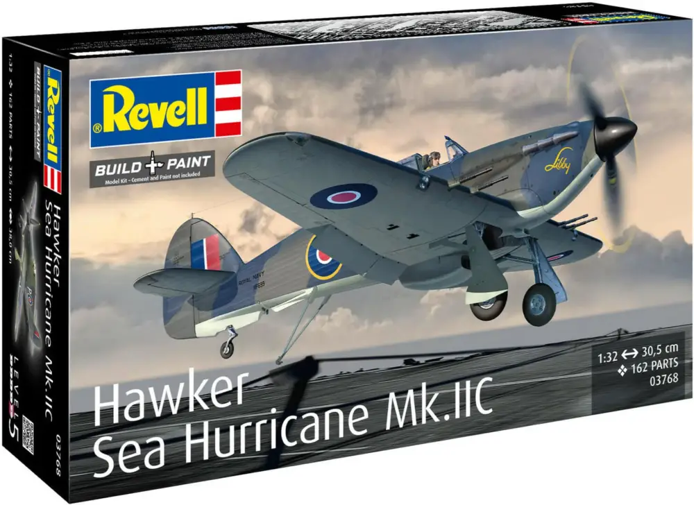 Bestseller Revell 1:32 HAWKER SEA HURRICANE MK.IIC - modelbouw