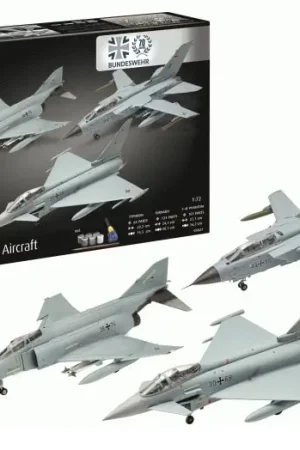 Finale Uitverkoop Revell 1:72 GIFT SET 70 YEARS BUNDEWEHR AIRCRAFT - modelbouw