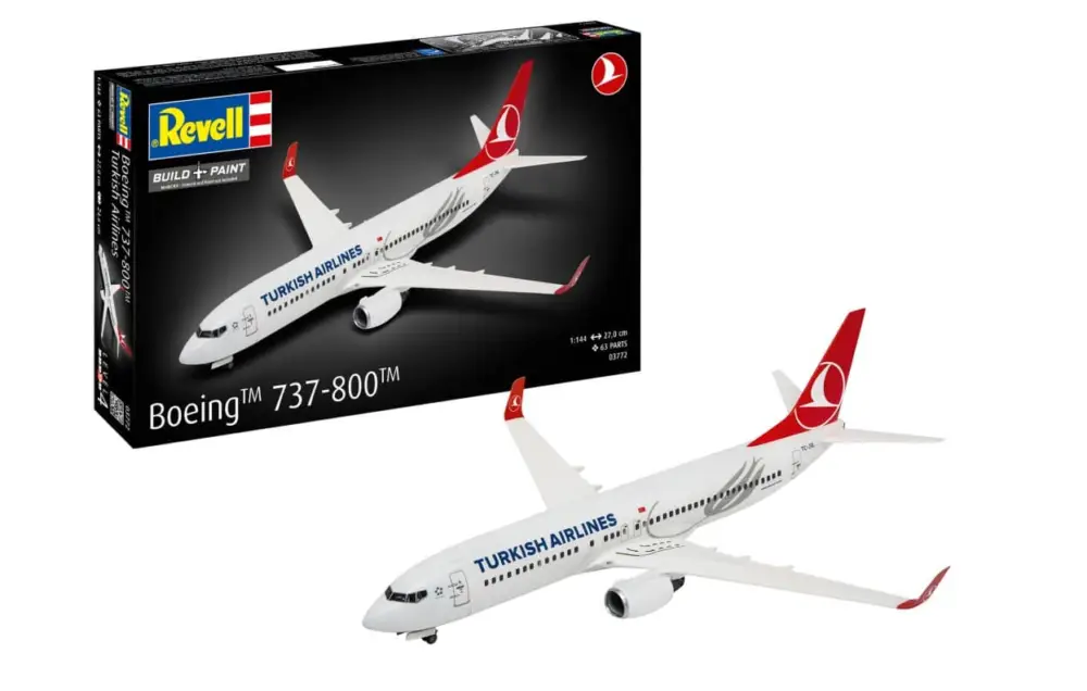 Revell 1:144 Boeing 737-800 Turkish Airlines - modelbouw Nieuw