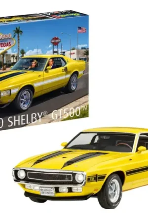 Betaalbaar Revell 1:25 Shelby Mustang GT500 1970 - modelbouw