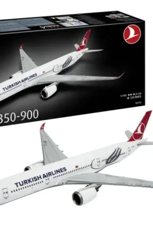Seizoensaanbieding Revell 1:144 Airbus A350-900 Turkish Airlines - modelbouw