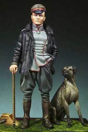 Aanbieding Andrea Miniatures The Red Baron + Moritz 1918 - modelbouw