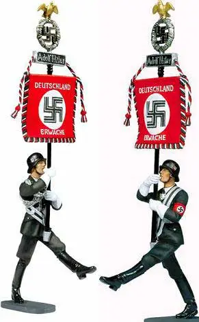 Veilige Betaling Andrea Miniatures 1:32 Lah Goose Steping Standard Bearer - modelbouw