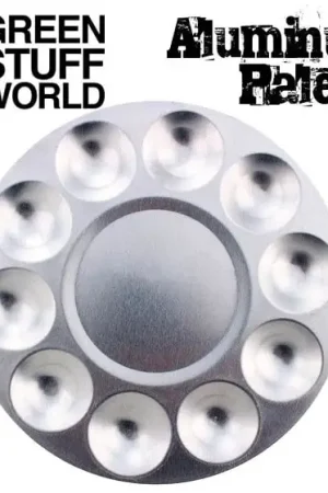 Green Stuff World Aluminium Palette - 10 Wells - modelbouw Exclusieve Aanbieding