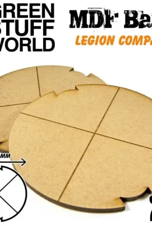 Green Stuff World Mdf Bases Round 100Mm Legion Pack X2 - modelbouw Lage Prijs