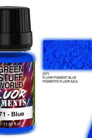 Green Stuff World Fluor Pigments - Blue - modelbouw Snelle Levering
