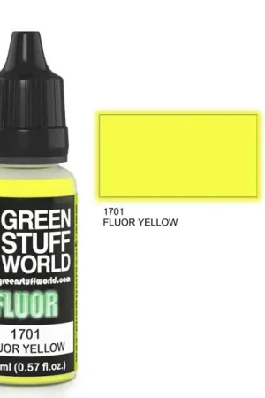 Green Stuff World Fluor - Yellow - modelbouw Actieprijs