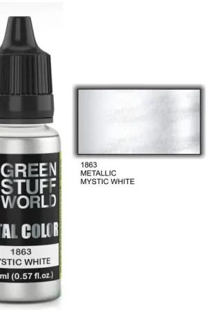 Green Stuff World Metal Color - Mystic White - modelbouw Fabrieksprijs