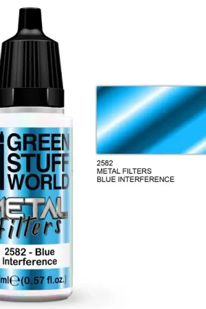 Green Stuff World Metal Filters - Blue Interference - modelbouw Koop Vandaag