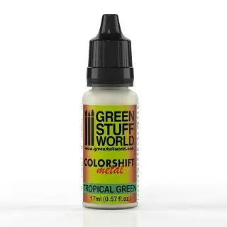Hoge Kwaliteit Green Stuff World Colorshift - Tropical Green - modelbouw