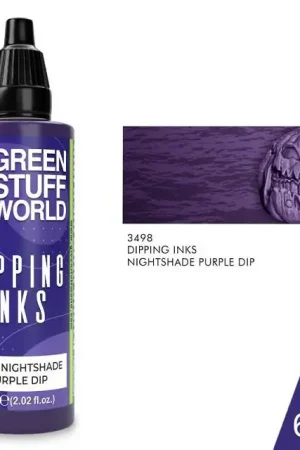 Must-Have Green Stuff World Dipping Inks - Nightshade Purple Dip 60Ml - modelbouw