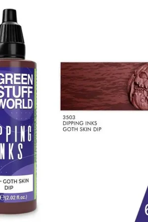 Direct Verzonden Green Stuff World Dipping Inks - Goth Skin 60Ml - modelbouw